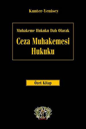 Ceza Muhakemesi Hukuku Özet Kitap