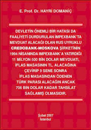 Credobank-Moskova Dosyası