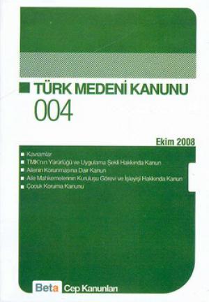 Türk Medeni Kanunu / Cep-004
