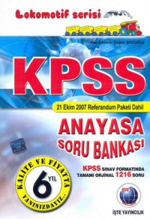 İşte KPSS Lokomotif Serisi-4 / Anayasa-Vatandaşlık Soru Bankası