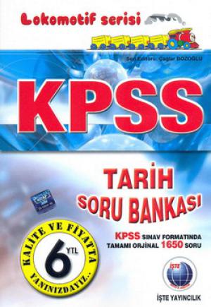 İşte KPSS Lokomotif Serisi-2 / Tarih Soru Bankası